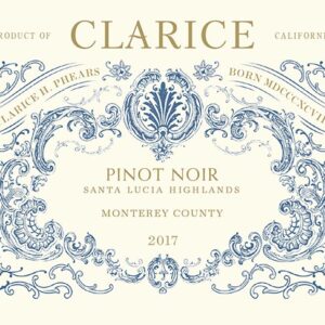 2017 Clarice Santa Lucia Highlands Pinot Noir